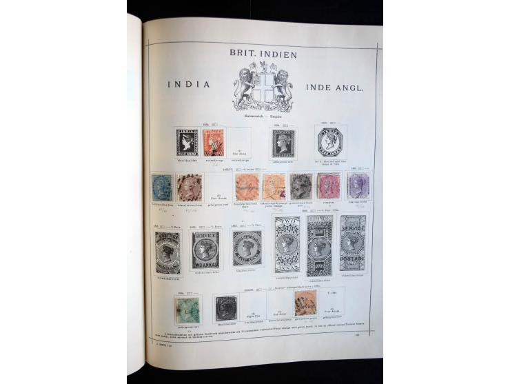 1840/1905, ungebrauchte und gestempelte, sehr reichhaltige Sammlung, dabei besonders Altdeutschland, Dt. Reich, Deutsche Kolo