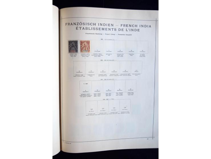 1840/1905, ungebrauchte und gestempelte, sehr reichhaltige Sammlung, dabei besonders Altdeutschland, Dt. Reich, Deutsche Kolo