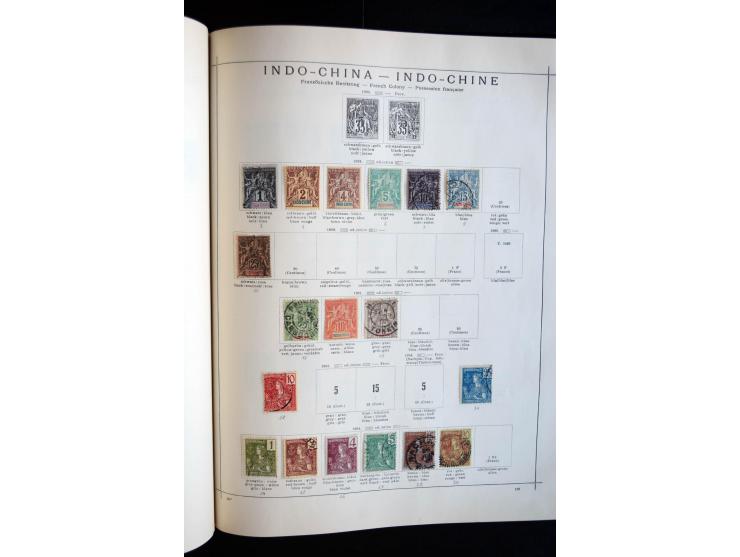 1840/1905, ungebrauchte und gestempelte, sehr reichhaltige Sammlung, dabei besonders Altdeutschland, Dt. Reich, Deutsche Kolo