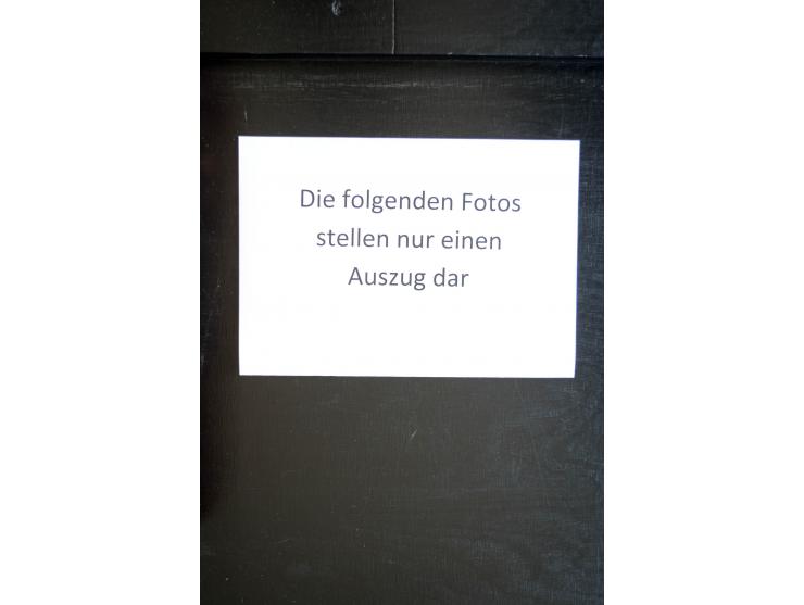 1840/90, ungebrauchte und gestempelte, sehr reichhaltige Sammlung mit zahlreichen guten Werten und Sätzen, sowie einigen Brie