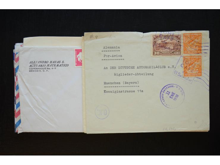1850/1940 (ca.), interessante kleine Partie auf Steckkarten und in alten Loskarten, dabei schöne klassische Werte