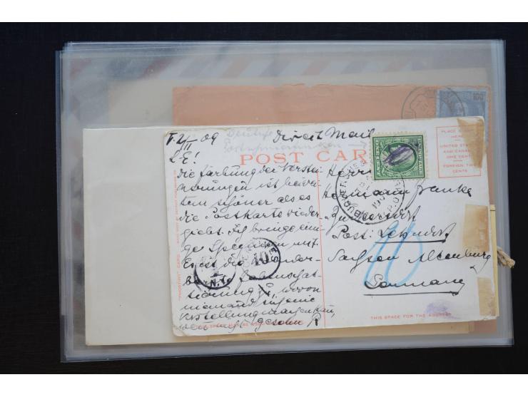 1850/1940 (ca.), interessante kleine Partie auf Steckkarten und in alten Loskarten, dabei schöne klassische Werte