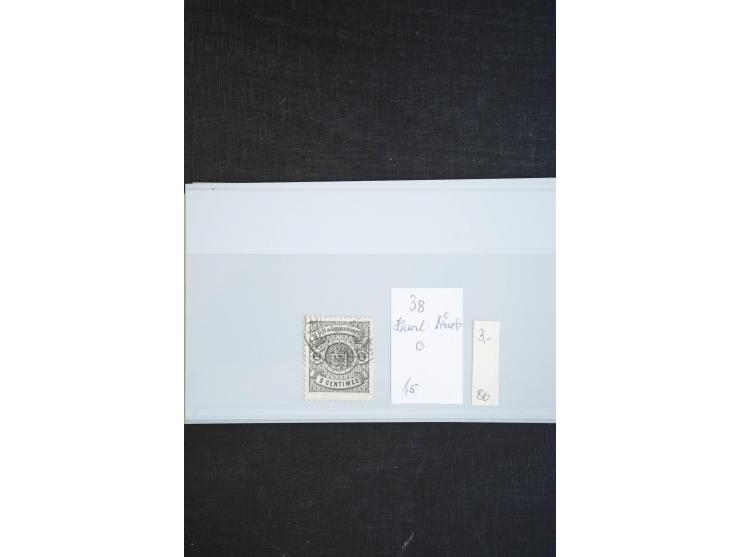 1850/1940 (ca.), interessante kleine Partie auf Steckkarten und in alten Loskarten, dabei schöne klassische Werte