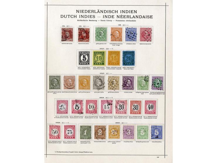 1868/1915 (ca.), ungebrauchte und gestempelter kleiner alter Sammlungsteil mit einigen besseren Werten und kpl. Ausgaben, vie