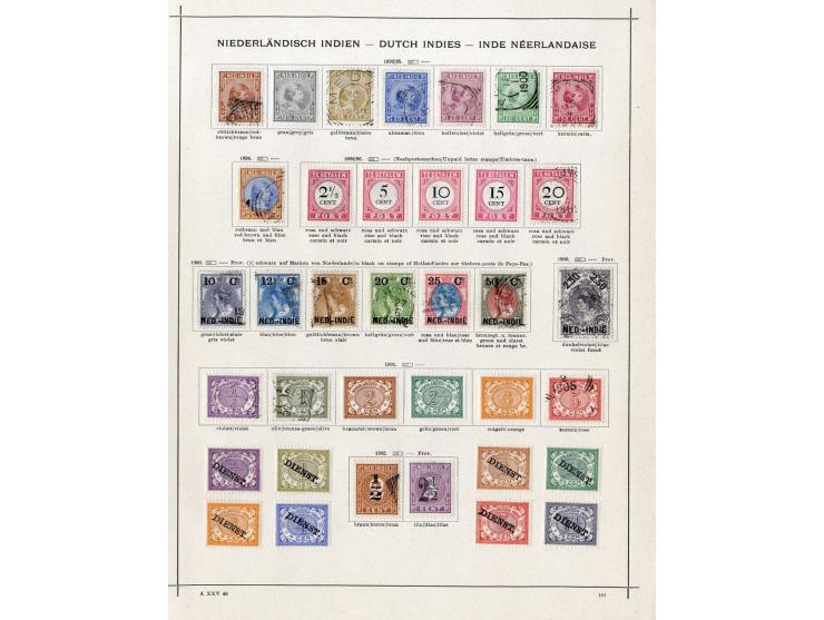 1868/1915 (ca.), ungebrauchte und gestempelter kleiner alter Sammlungsteil mit einigen besseren Werten und kpl. Ausgaben, vie