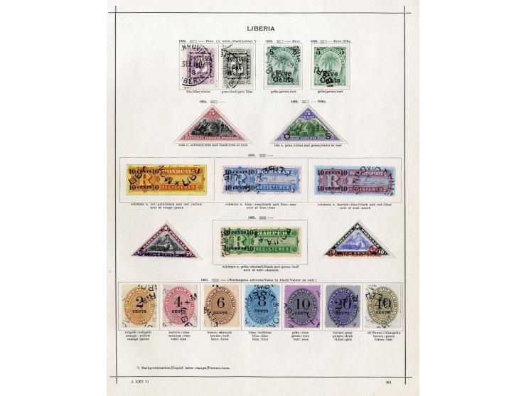 1868/1915 (ca.), ungebrauchte und gestempelter kleiner alter Sammlungsteil mit einigen besseren Werten und kpl. Ausgaben, vie