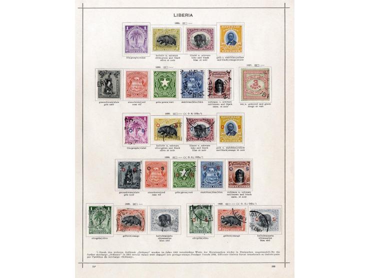 1868/1915 (ca.), ungebrauchte und gestempelter kleiner alter Sammlungsteil mit einigen besseren Werten und kpl. Ausgaben, vie