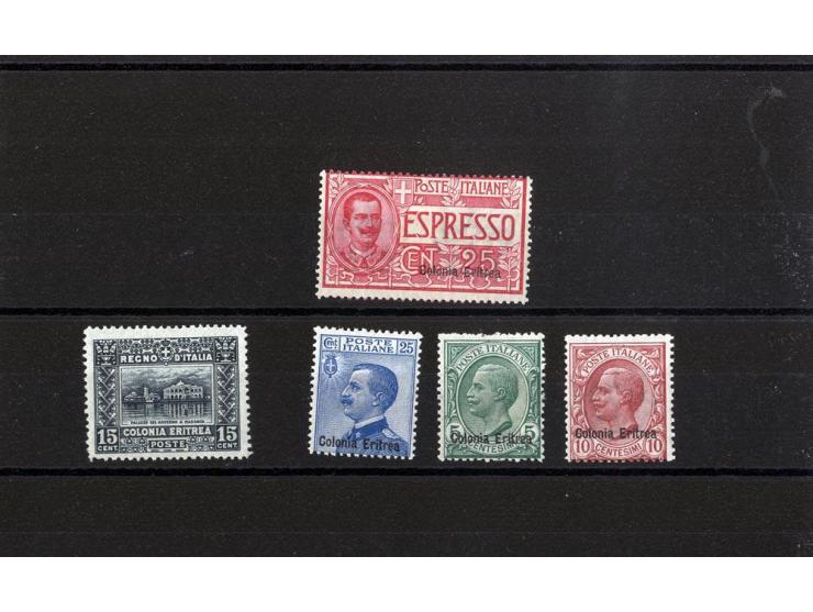 1868/1915 (ca.), ungebrauchte und gestempelter kleiner alter Sammlungsteil mit einigen besseren Werten und kpl. Ausgaben, vie