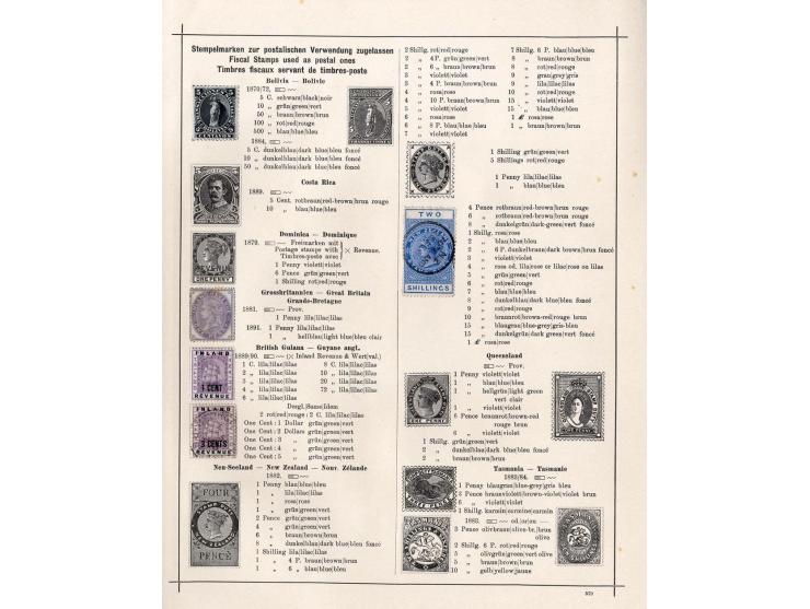 1868/1915 (ca.), ungebrauchte und gestempelter kleiner alter Sammlungsteil mit einigen besseren Werten und kpl. Ausgaben, vie