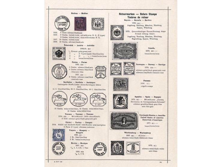 1868/1915 (ca.), ungebrauchte und gestempelter kleiner alter Sammlungsteil mit einigen besseren Werten und kpl. Ausgaben, vie