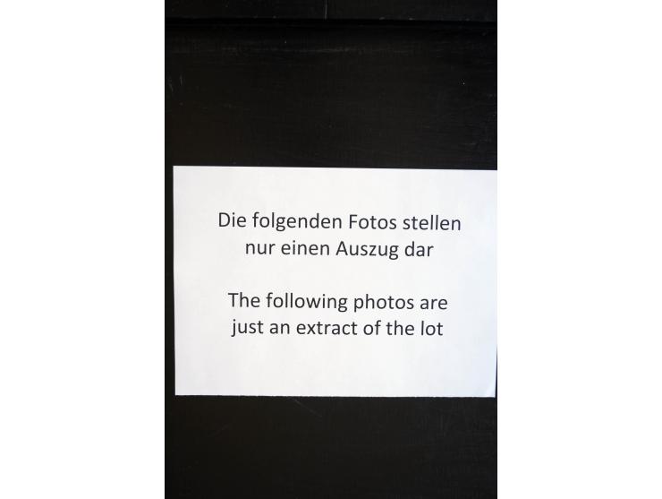 1910/60 (ca.), interessanter Posten mit Schwerpunkt Feld-, KGF- und Zensurpost, dabei viel Post aus Deutschland ex Myron Fox