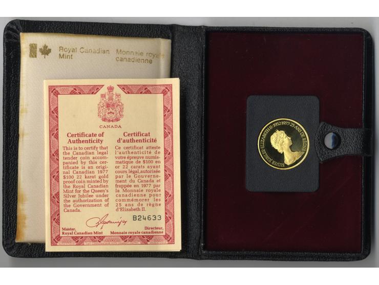 DIVERSES: Kleiner Goldschatz mit Kaiserreich 20 M. (3) und 10 M. (3), Österreich 100 ÖS 1926, England 1 Sovereign 1966, Schwe