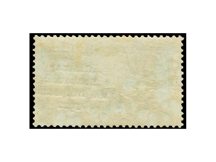 1922, Rialtas 4-line overprint by Dollard printing house, 10 s. with overprint variety "short 3rd. line" and sloping up to th