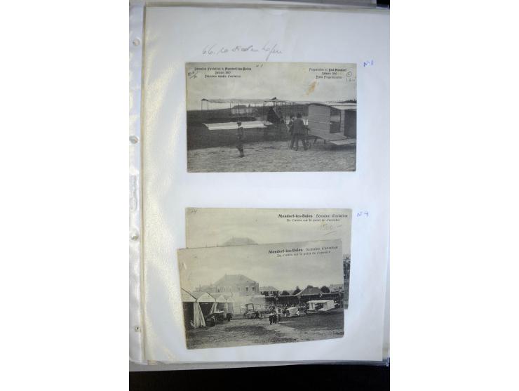 LUXEMBURG: 1910, Mondorfer Flugwoche ; Sammlung von über 40 Fotokarten (einige doppelt), teils während der Flugwoche gebrauch
