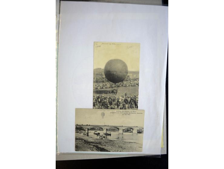 LUXEMBURG: 1910, Mondorfer Flugwoche ; Sammlung von über 40 Fotokarten (einige doppelt), teils während der Flugwoche gebrauch
