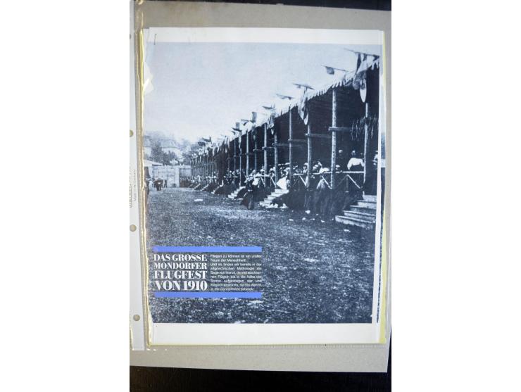 LUXEMBURG: 1910, Mondorfer Flugwoche ; Sammlung von über 40 Fotokarten (einige doppelt), teils während der Flugwoche gebrauch