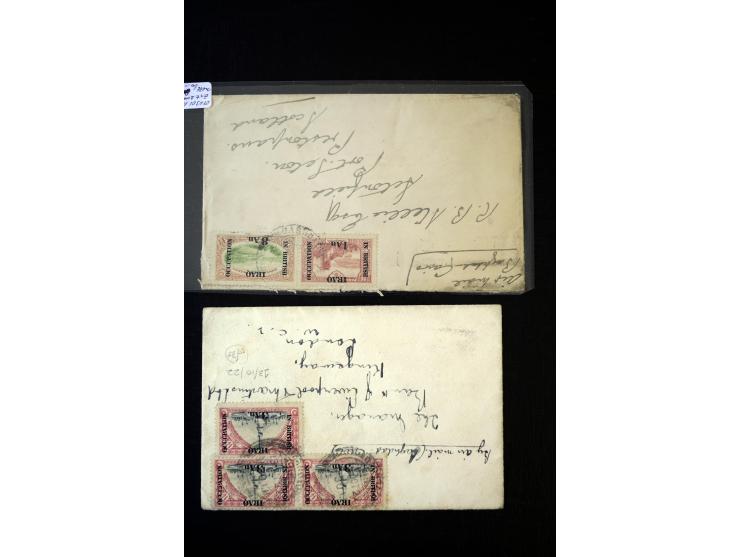 NAHER OSTEN: 1921/27, 37 Flugbriefe, meist aus dem Irak bzw. Etappen von oder bis Bagdad