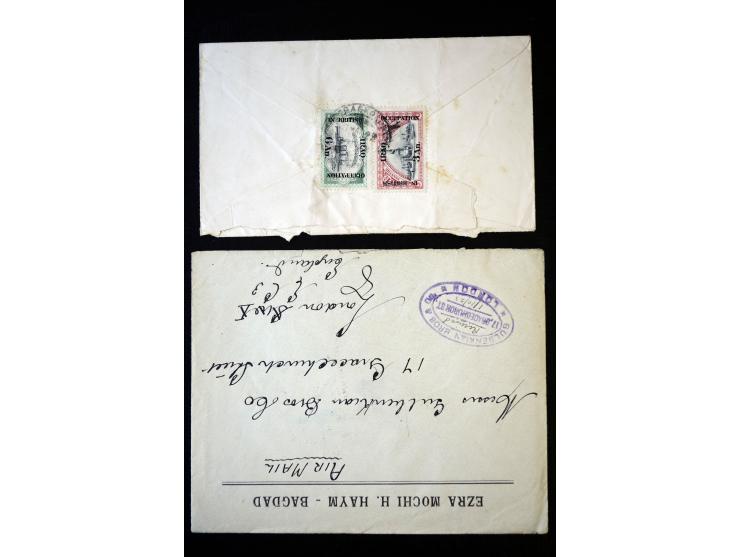 NAHER OSTEN: 1921/27, 37 Flugbriefe, meist aus dem Irak bzw. Etappen von oder bis Bagdad