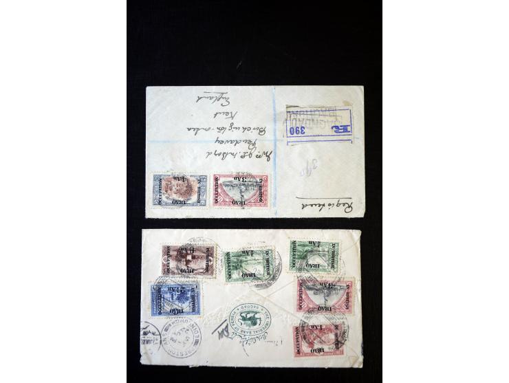NAHER OSTEN: 1921/27, 37 Flugbriefe, meist aus dem Irak bzw. Etappen von oder bis Bagdad