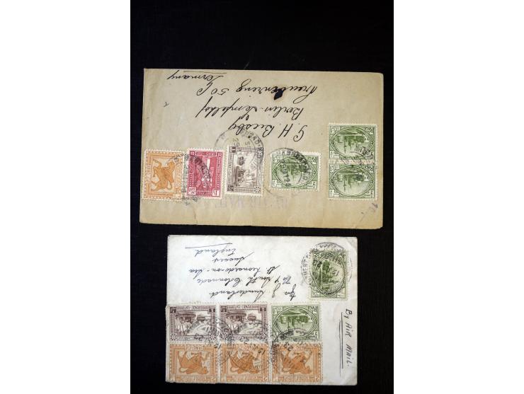 NAHER OSTEN: 1921/27, 37 Flugbriefe, meist aus dem Irak bzw. Etappen von oder bis Bagdad