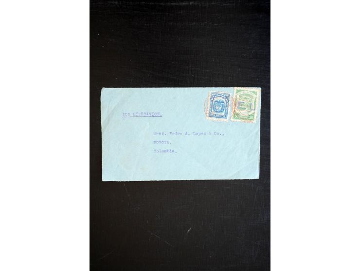 1920/35, hochinteressante Sammlung von über 120 Briefen, Karten und einigen Vorderseiten, dabei neben Scadta auch etwas Kolum