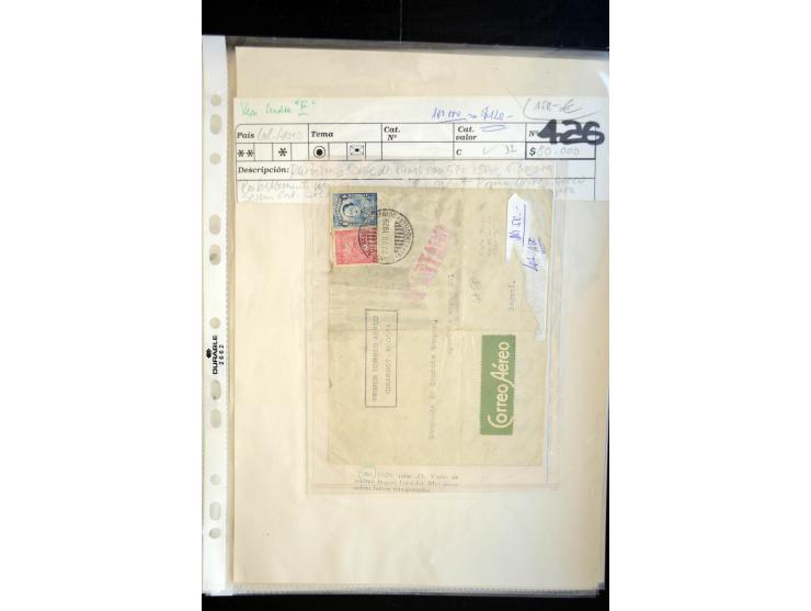 1920/35, hochinteressante Sammlung von über 120 Briefen, Karten und einigen Vorderseiten, dabei neben Scadta auch etwas Kolum
