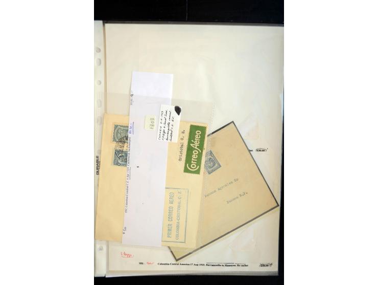 1920/35, hochinteressante Sammlung von über 120 Briefen, Karten und einigen Vorderseiten, dabei neben Scadta auch etwas Kolum