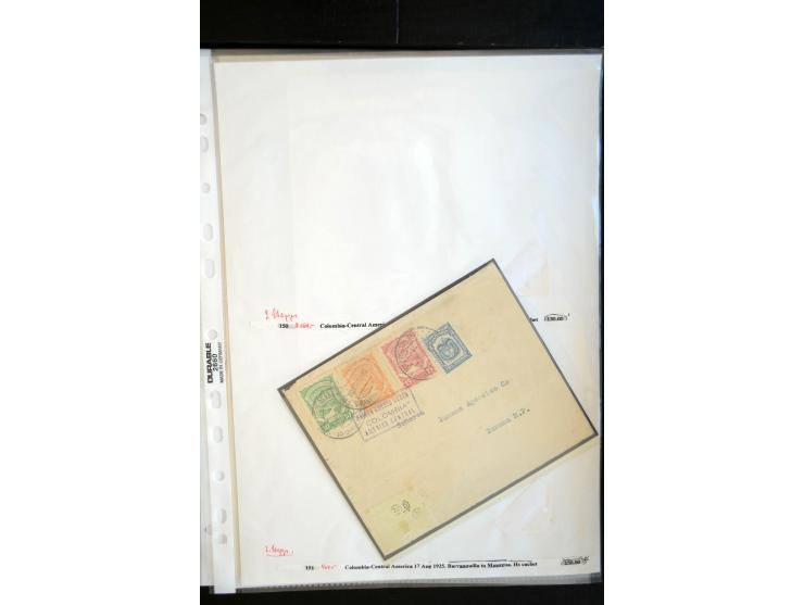 1920/35, hochinteressante Sammlung von über 120 Briefen, Karten und einigen Vorderseiten, dabei neben Scadta auch etwas Kolum