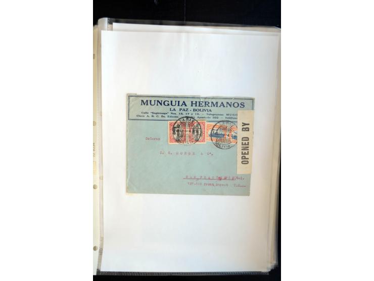 1920/35, hochinteressante Sammlung von über 120 Briefen, Karten und einigen Vorderseiten, dabei neben Scadta auch etwas Kolum