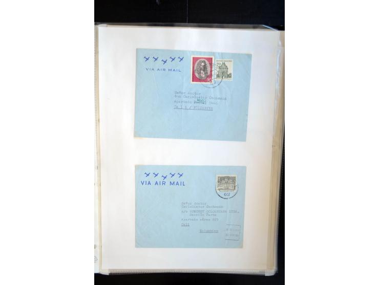 1920/35, hochinteressante Sammlung von über 120 Briefen, Karten und einigen Vorderseiten, dabei neben Scadta auch etwas Kolum