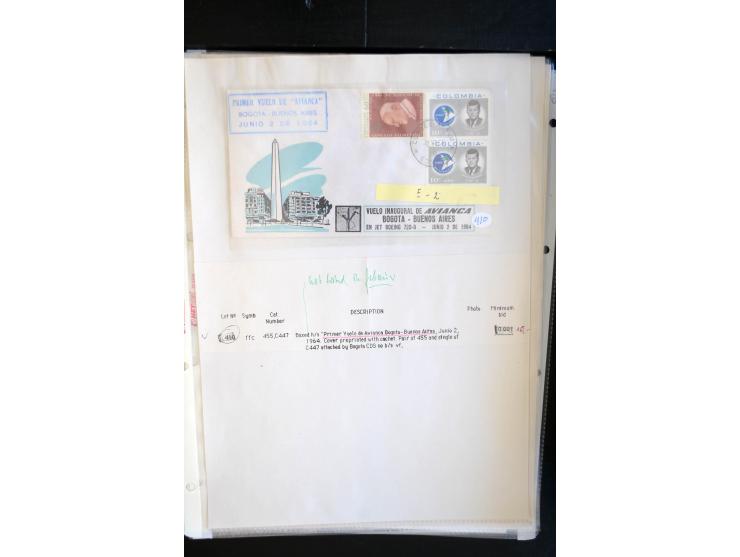 1920/35, hochinteressante Sammlung von über 120 Briefen, Karten und einigen Vorderseiten, dabei neben Scadta auch etwas Kolum