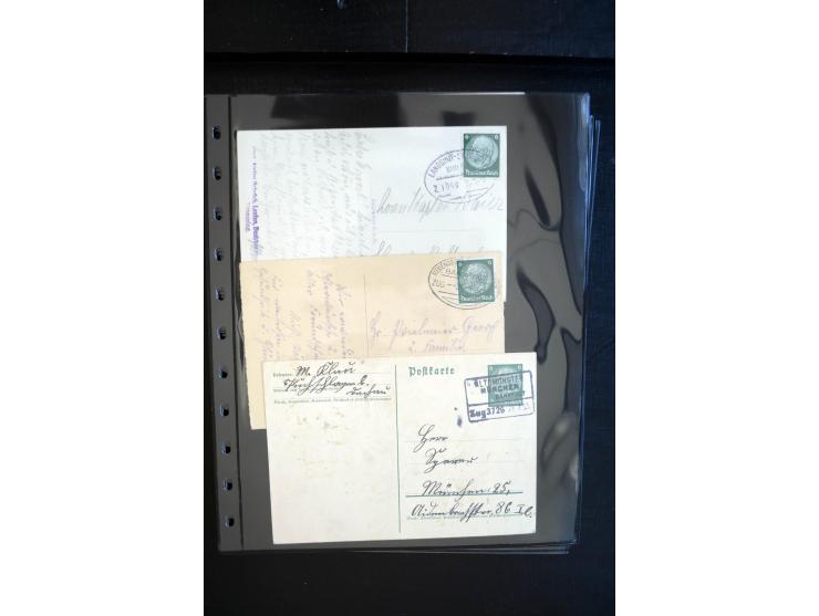 1912/2005, interessante Partie von 28 Briefe und Karten, dabei viele bessere Frankaturen sowie bessere Zeppelinmarken, dazu e
