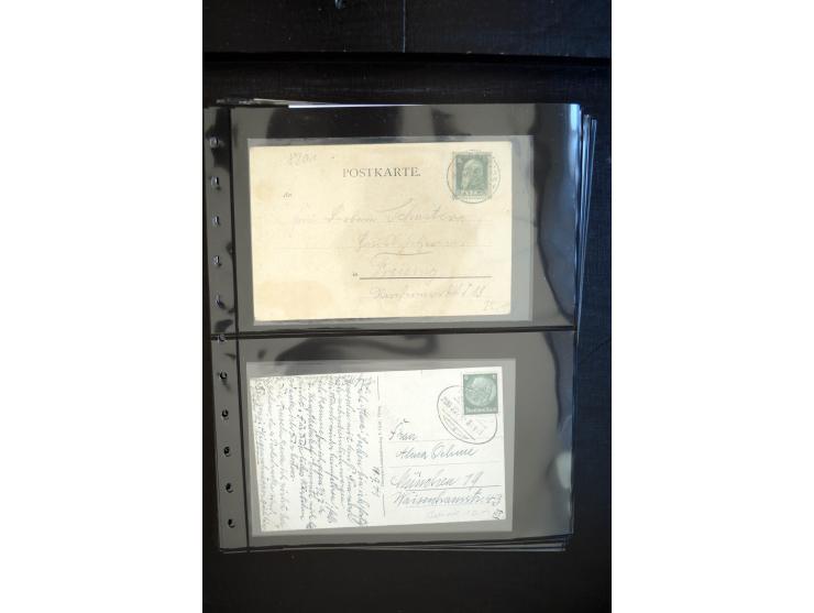 1912/2005, interessante Partie von 28 Briefe und Karten, dabei viele bessere Frankaturen sowie bessere Zeppelinmarken, dazu e