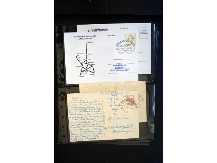 1912/2005, interessante Partie von 28 Briefe und Karten, dabei viele bessere Frankaturen sowie bessere Zeppelinmarken, dazu e
