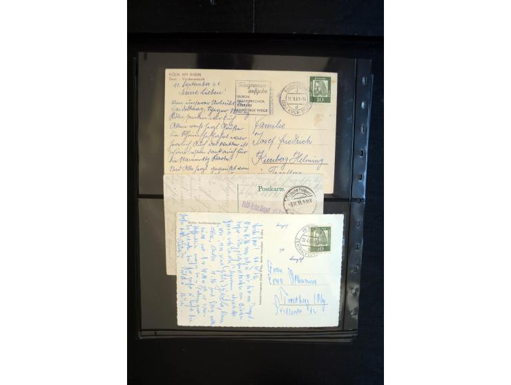 1912/2005, interessante Partie von 28 Briefe und Karten, dabei viele bessere Frankaturen sowie bessere Zeppelinmarken, dazu e