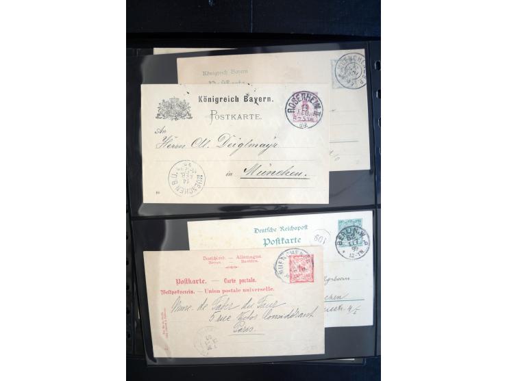 1912/2005, interessante Partie von 28 Briefe und Karten, dabei viele bessere Frankaturen sowie bessere Zeppelinmarken, dazu e
