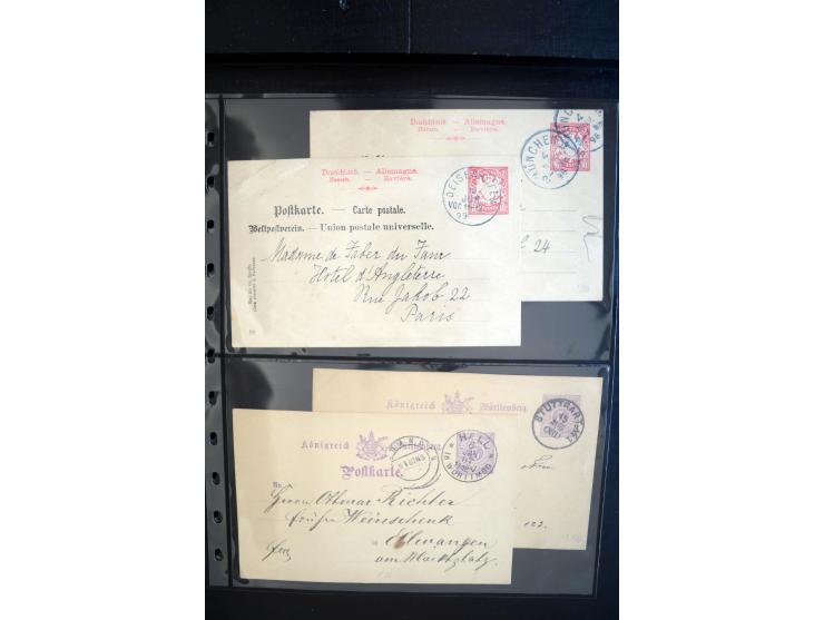 1912/2005, interessante Partie von 28 Briefe und Karten, dabei viele bessere Frankaturen sowie bessere Zeppelinmarken, dazu e