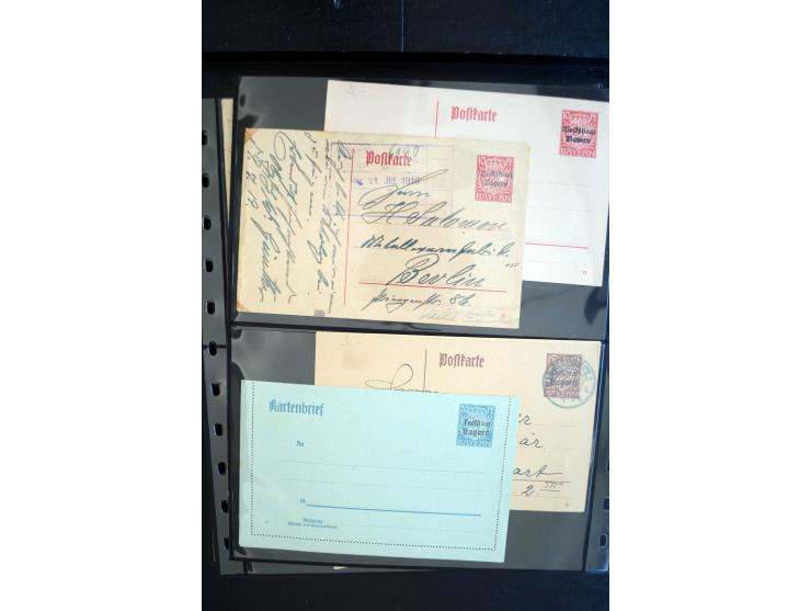 1912/2005, interessante Partie von 28 Briefe und Karten, dabei viele bessere Frankaturen sowie bessere Zeppelinmarken, dazu e