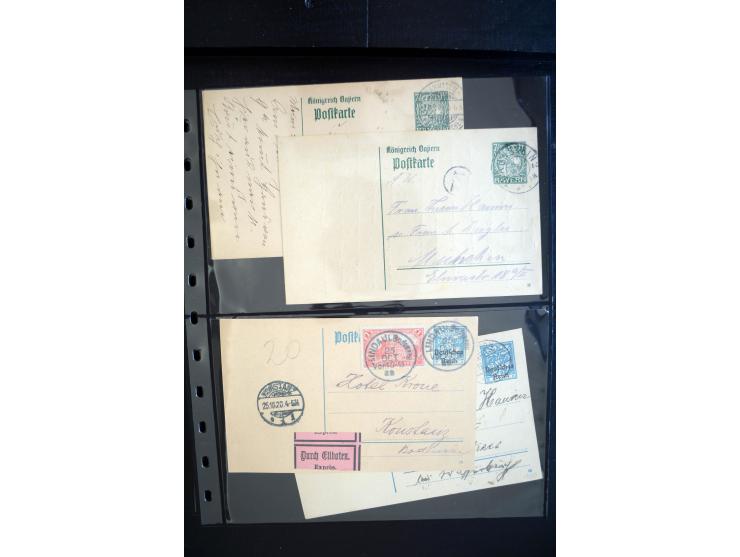 1912/2005, interessante Partie von 28 Briefe und Karten, dabei viele bessere Frankaturen sowie bessere Zeppelinmarken, dazu e