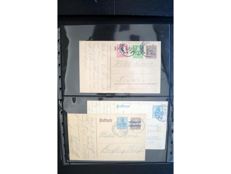 1912/2005, interessante Partie von 28 Briefe und Karten, dabei viele bessere Frankaturen sowie bessere Zeppelinmarken, dazu e