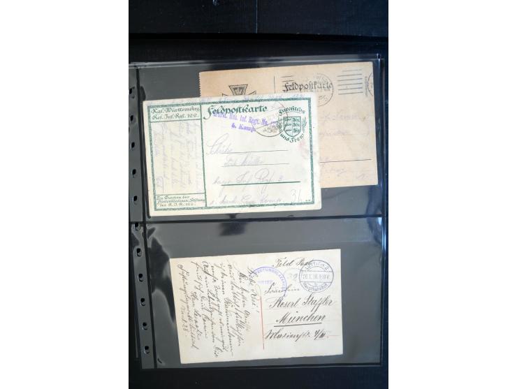 1912/2005, interessante Partie von 28 Briefe und Karten, dabei viele bessere Frankaturen sowie bessere Zeppelinmarken, dazu e