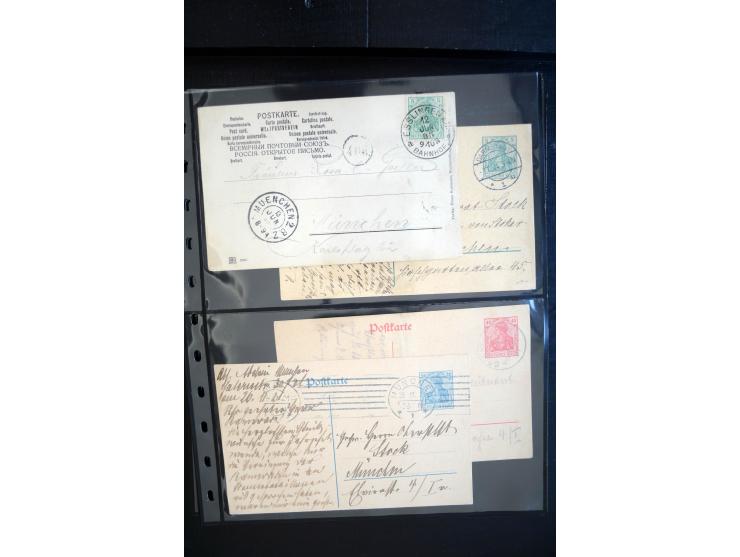 1912/2005, interessante Partie von 28 Briefe und Karten, dabei viele bessere Frankaturen sowie bessere Zeppelinmarken, dazu e