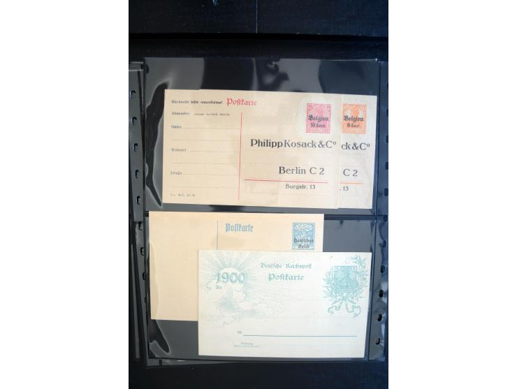1912/2005, interessante Partie von 28 Briefe und Karten, dabei viele bessere Frankaturen sowie bessere Zeppelinmarken, dazu e