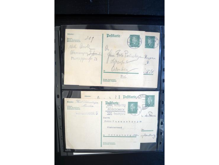 1912/2005, interessante Partie von 28 Briefe und Karten, dabei viele bessere Frankaturen sowie bessere Zeppelinmarken, dazu e