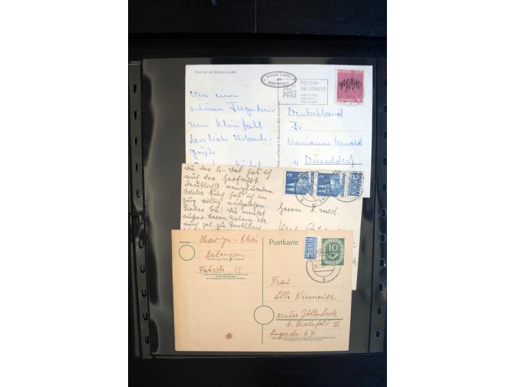 1912/2005, interessante Partie von 28 Briefe und Karten, dabei viele bessere Frankaturen sowie bessere Zeppelinmarken, dazu e