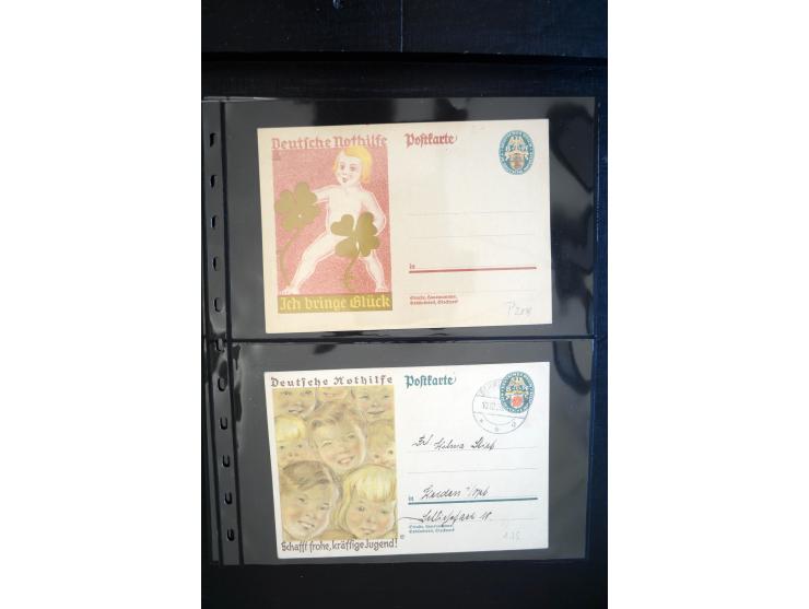 1912/2005, interessante Partie von 28 Briefe und Karten, dabei viele bessere Frankaturen sowie bessere Zeppelinmarken, dazu e