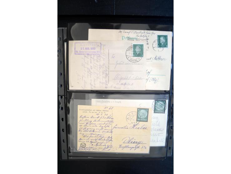 1912/2005, interessante Partie von 28 Briefe und Karten, dabei viele bessere Frankaturen sowie bessere Zeppelinmarken, dazu e