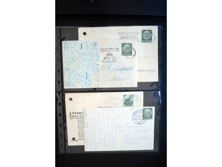 1912/2005, interessante Partie von 28 Briefe und Karten, dabei viele bessere Frankaturen sowie bessere Zeppelinmarken, dazu e