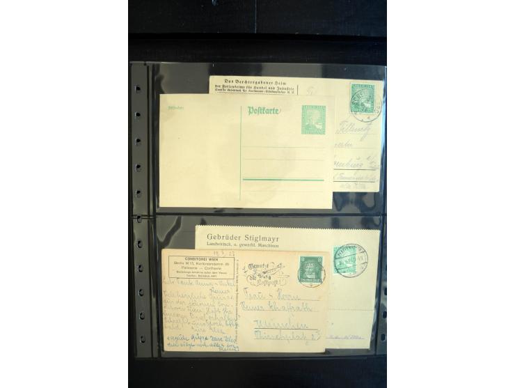 1912/2005, interessante Partie von 28 Briefe und Karten, dabei viele bessere Frankaturen sowie bessere Zeppelinmarken, dazu e
