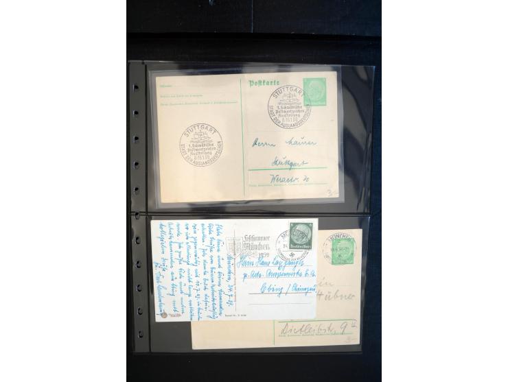 1912/2005, interessante Partie von 28 Briefe und Karten, dabei viele bessere Frankaturen sowie bessere Zeppelinmarken, dazu e